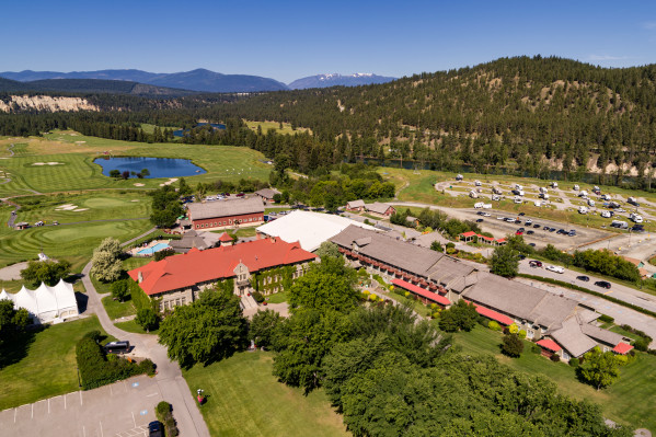 St Eugene Resort Aerial View