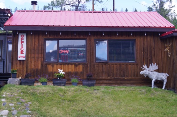 White Moose outside store