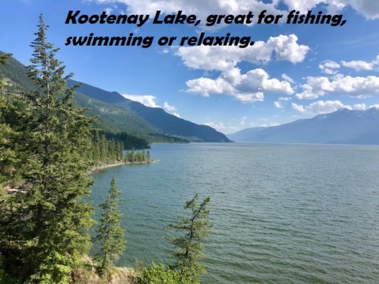 Arrow Mountain RV Kootenay Lake