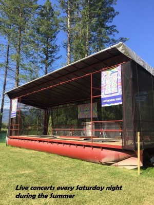 Arrown Mountain RV stage