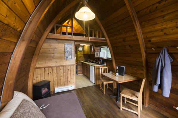 Backeddy Resort vintage cabin