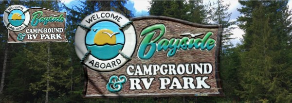 Bayside Campground signage