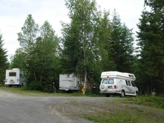 Birch Island Campground sites