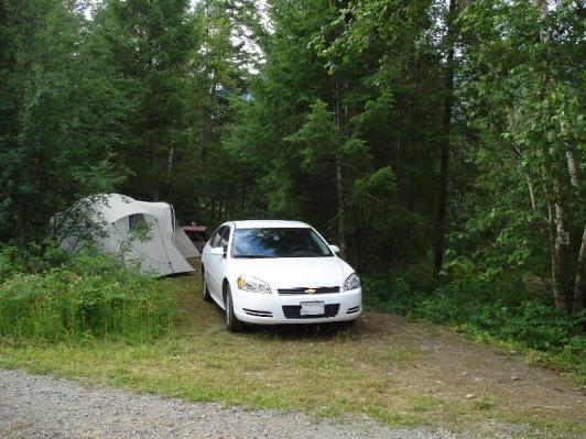 Birch Island Campground tenting site
