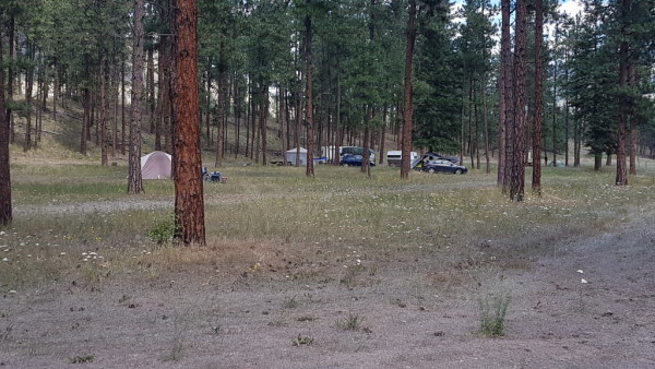 Blaine Memorial campground sites