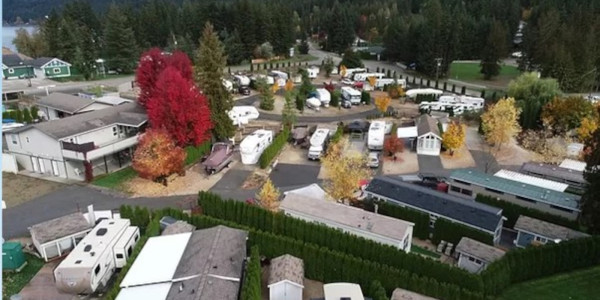 Bline Bay Resort aerial view