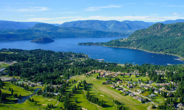 Blind Bay lake view