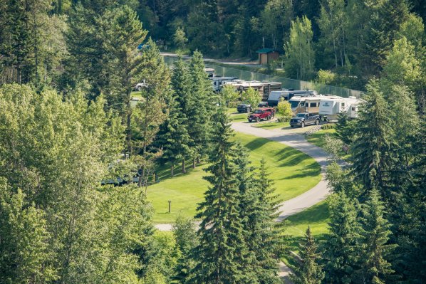 Canyon RV Resort river sites