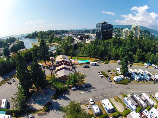 Capilano Rv Park top view