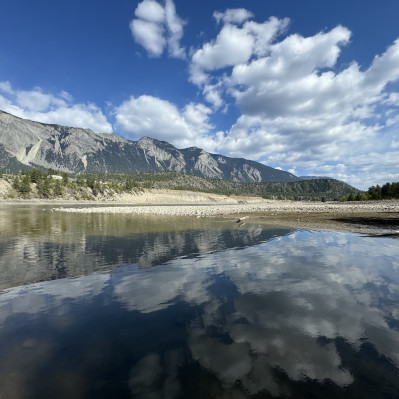 Cayoosh Creek Campground View 1