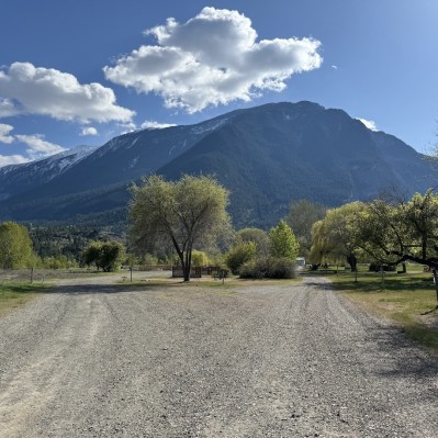 Cayoosh Creek Campground View 2