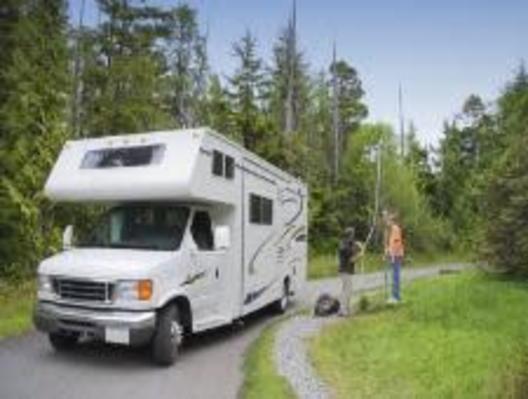 Coquihalla campground motorhome