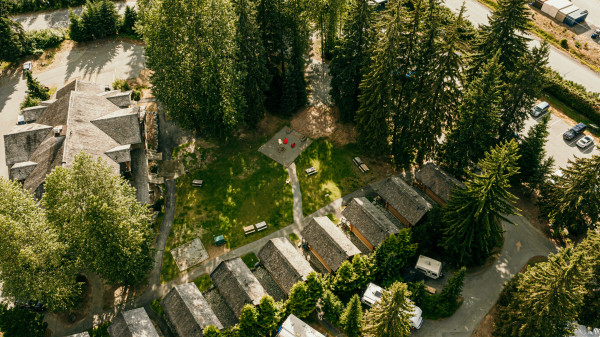 Riverside Drone Cabins Top