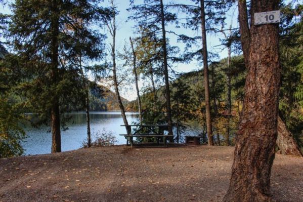 Echo Lake Fishing Resort Campsite