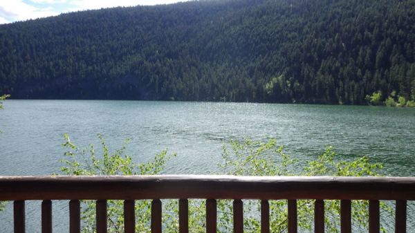 Evergreen Fishing Resort Lodge View