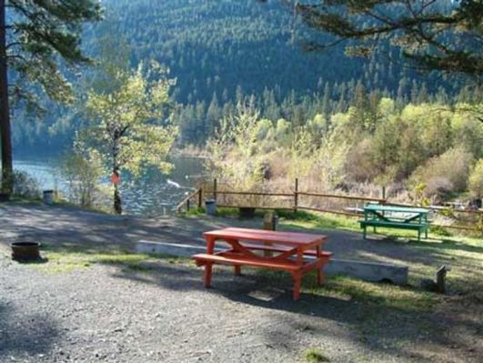 Evergreen Fishing Resort sites