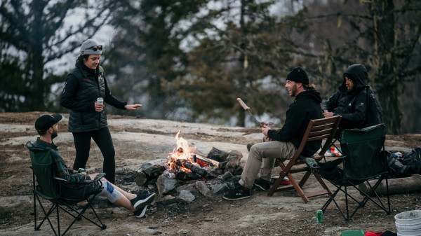 Riverside Friends by Fire