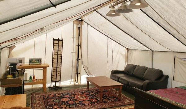 Garden Bay Resort & Campground Summer only safari tent