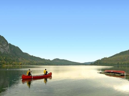 Horne Lake Regional Park Canoe