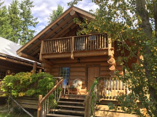 Kootenay Lake Lodge Waterfront Log Chalets & RV Sites lodge cabin