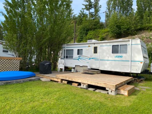 Kootenay Lake Lodge Waterfront Log Chalets RV Sites