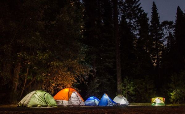 Laketown Ranch Campgrounds tents