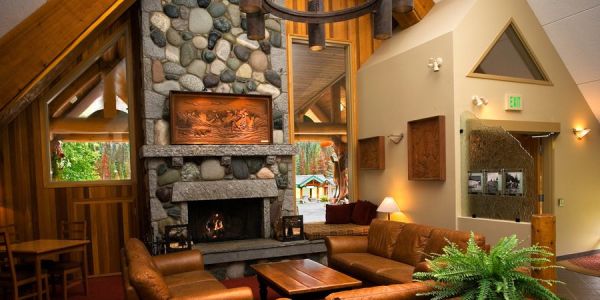 Manning Park Resort lobby