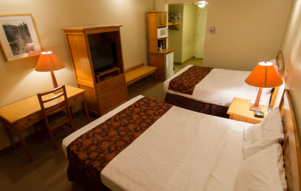 Manning Park Resort queen room