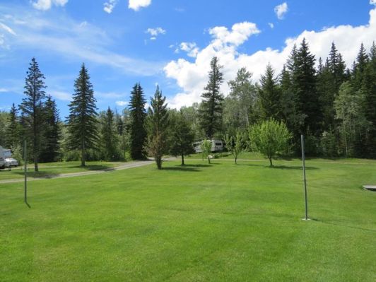 Moosehaven Resort grass sites