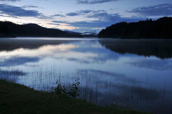 Moosehaven Resort twilight