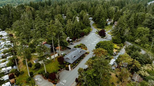 Oceanside | A Parkbridge Camping & RV Resort Entrance