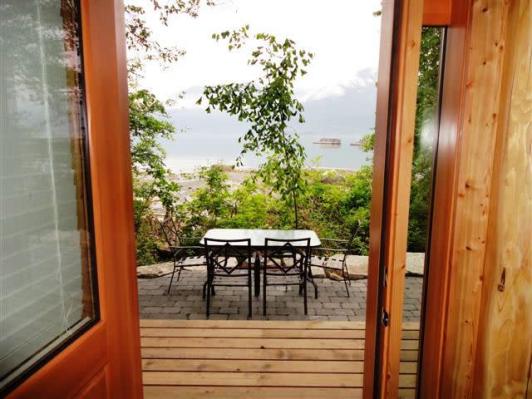 Olympic Legacy Cabins Door View