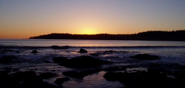 Pachena Bay Campground Sunset