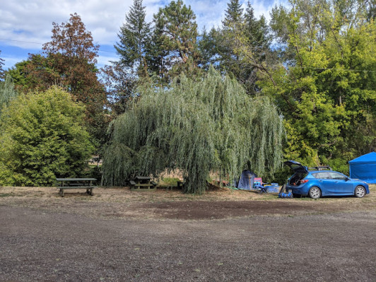 Peach Orchard Campground Tent