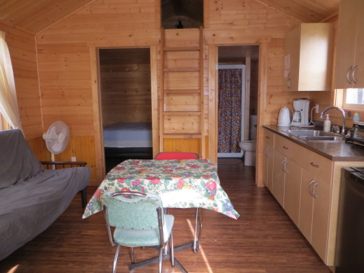 Pipers Glen Resort Cabin Interior