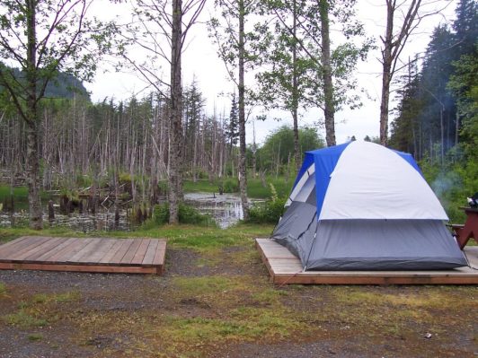 Prince Rupert RV Campground Tent Sites