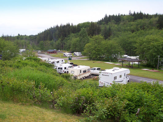 Prince Rupert RV Campground Motorhomes