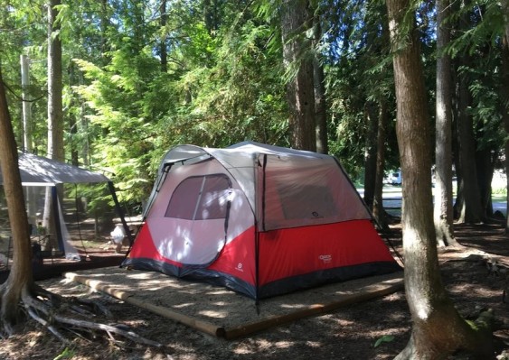 Sicamous RV and Cabin Resort Tent Site