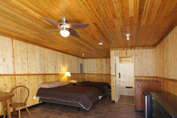Toad River Lodge Cabin Interior