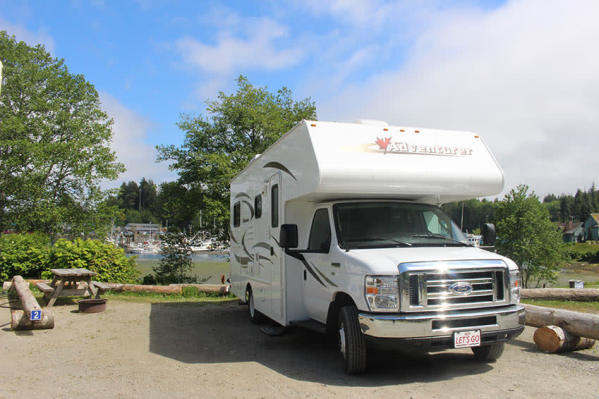 Ucluelet Campground RV Site
