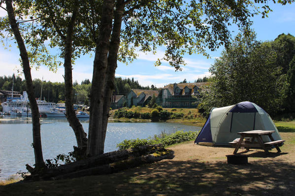 Ucluelet Campground Tent Site