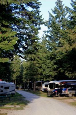Whispering Spruce Campground & RV Park sites