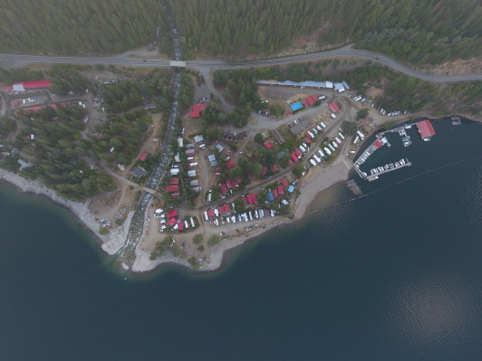Woodbury Resort & Marina drone resort