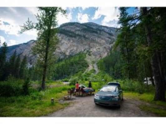 Yoho National Park Kicking Horse Campsite