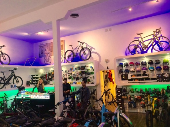 Store inside Bike Attack Electric