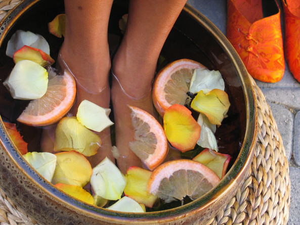 Citrus Foot Soak