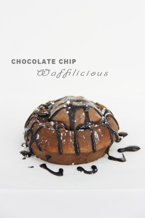 Chocolate chip waffle