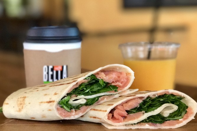 Piadina Salmone
