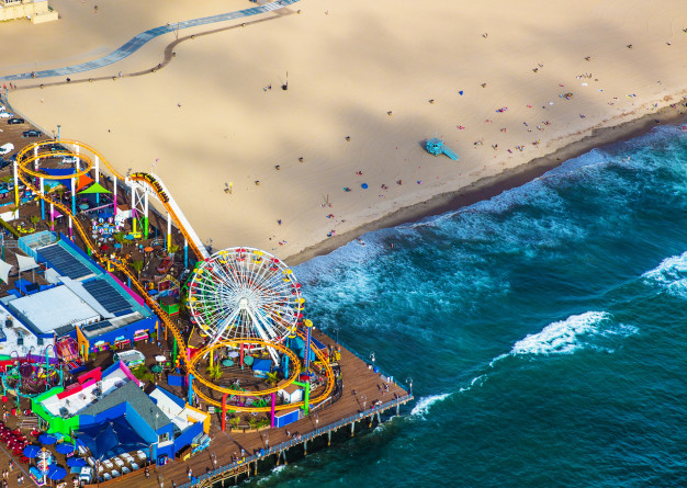 How to Get to the Santa Monica Pier in California