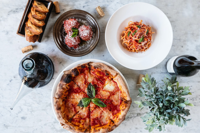 An artisanal pizzeria with an eclectic menu inspired by the idea of simple, honest cooking